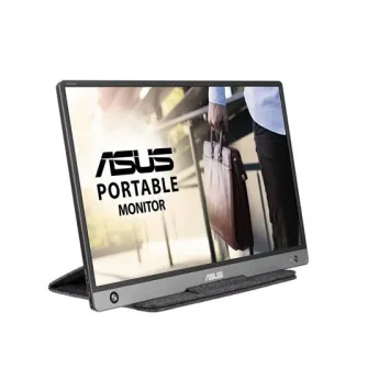 Monitor Portabil LED IPS ASUS ZenScreen 15.6 ,FullHD, 5ms, Flicker Free, Low Blue Light, Micro HDMI, MB16AH