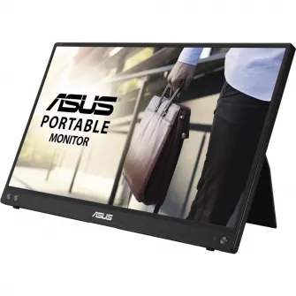 Monitor Portabil USB Type-C Asus ZenScreen 15.6, Full HD, 60Hz, 5ms, MB16ACV