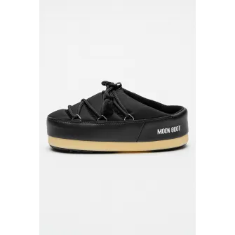 Moon Boot, Saboti cu sireturi pentru ajustare, Negru, 41-42