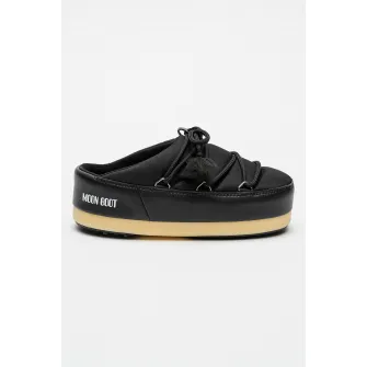 Moon Boot, Saboti cu sireturi pentru ajustare, Negru, 41-42