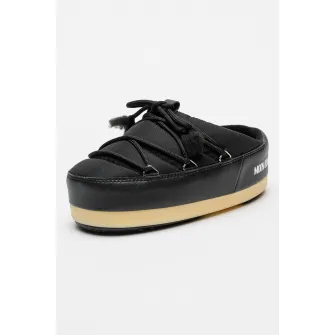 Moon Boot, Saboti cu sireturi pentru ajustare, Negru, 41-42