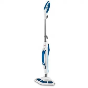 Mop cu abur, Polti, PTEU0296, Vaporetto, SV460, 1500 W, Capacitate rezervor apa 0.3 L, Alb/Albastru