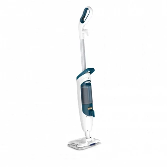 Rowenta RY6597WH Steam Power Steam Mop, 1200 Вт, 0,6 л, фильтр против известкового налета, 3 режима пара, белый
