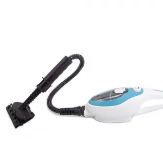 Mop cu aburi Daewoo DMO160, 1500 W, 0.4 L, recipient detergent, accesorii incluse, Alb