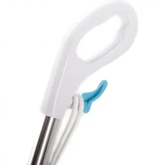 Mop cu aburi Daewoo DMO160, 1500 W, 0.4 L, recipient detergent, accesorii incluse, Alb