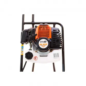 Motoburghiu Ruris TT10, 1.7 CP, 51.7 CC, 2 timpi, 100-150 mm diametru burghiu, 1.2 l, benzina