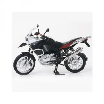 motocicleta diecast rastar - rs1200 gs, alba, 1:9