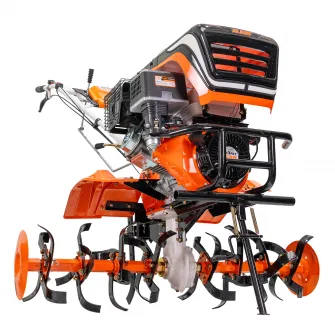 Motocultor pe benzina RURIS 913ACC, putere 13 CP, 390 CC, 4 timpi, 2+1 viteze, priza de putere, 110 cm latime lucru, 36 cm adancime lucru,contine: roti cauciuc + plug reversibil + roti metalice 500 + set contragreutati 20 kg
