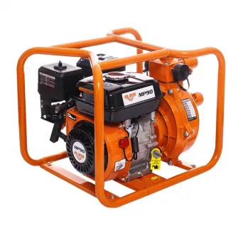 Motopompa apa curata Ruris MP90, 7 CP, 212 CC, 4 timpi, 30 mc/h debit apa, 2 diametru racord, 65 m inaltime refulare, 8 m adancime absorbtie, 3.6 l, benzina