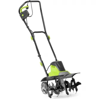 Motosapa electrica Fieldmann FZK 2004-E,putere 1200 W,latime lucru 40 cm, 6 freze,adancime maxim 20 cm, maner rabatabil