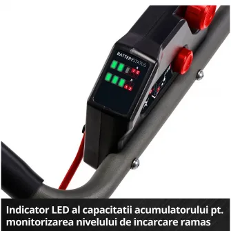 Motosapa electrica pe acumulator Einhell GP-CR 36/45 Li E BL- Solo Power X-Change, 36 V, latime de lucru 45 cm, adancime de lucru 23 cm, roti reglabile pe inaltime, motor fara perii, fara acumulator si incarcator in setul de livrare