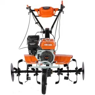 Motosapa pe benzina Wolfson Imperio WFS8000ACC, putere 7 CP, 212 CC, 4 timpi, 2+1 viteze, latime 65-90 cm, adancime 10-36 cm, contine: freze + roti cauciuc + plug + rarita