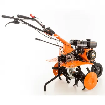 Motosapa Ruris Dac 6500K, 7 CP, 83 cm latime lucru, 4 timpi, 3 l, benzina + roti cauciuc