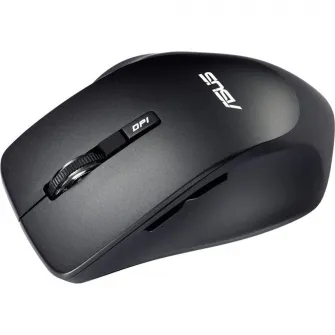 Mouse optic ASUS WT425, 1600 dpi, USB, Negru