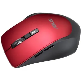 Mouse optic ASUS WT425, 1600 dpi, USB, Rosu