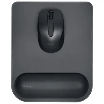 Mouse Pad Kensington ErgoSoft, cu suport ergonomic pentru incheietura mainii, negru