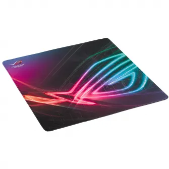 Игровой коврик для мыши ASUS ROG Strix Edge, поверхность портретного типа, клейкая основа, швы против разрывов, Многоцветный