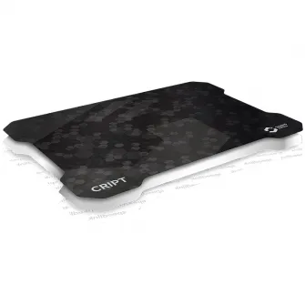 Игровой коврик для мыши SpeedLink CRIPT, ультраплоский (0,8 мм), эргономичной формы, нескользящий, черный