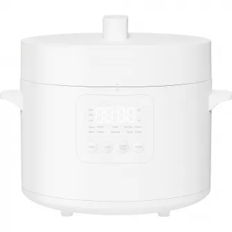 Multicooker Xiaomi BHR8845EU, 4.8l, 1000 W, 6 programe, 7 niveluri ajustare textura, 8 protectii siguranta, timer, control temperatura, alb