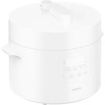 Multicooker Xiaomi BHR8845EU, 4.8l, 1000 W, 6 programe, 7 niveluri ajustare textura, 8 protectii siguranta, timer, control temperatura, alb