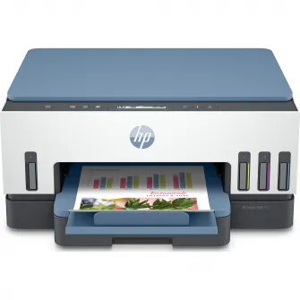 Multifunctional inkjet color HP Smart Tank 725 All-in-One, Wireless, Duplex, A4, Dark Surf Blue