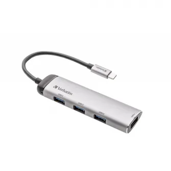 Multiport Hub Verbatim USB-C - 4 port USB 3.2 Gen 1