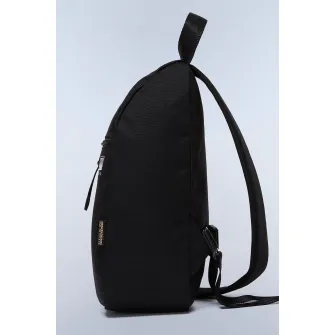 Napapijri, Geanta sling unisex cu imprimeu logo, Negru