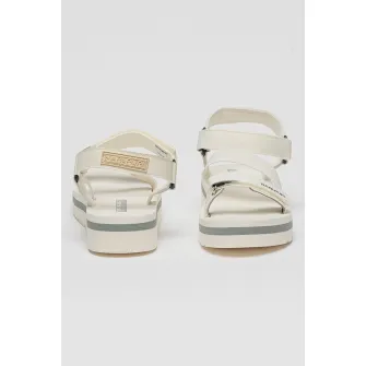 Napapijri, Pantofi sport textili cu velcro Dahlia, Alb, 39