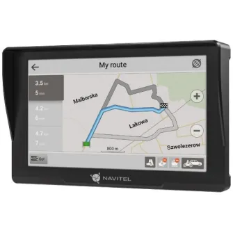 Navigatie GPS Navitel E777 Truck, pentru Auto, Cargo si Camioane, ecran de 7-inch TFT, Touch screen, 47 harti incluse, actualizari gratuite prin USB, alerte radar, ghid vocal in romana
