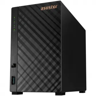 Network Attached Storage Asustor DRIVESTOR 2 AS1102T cu procesor Realtek RTD1296 1.4GHz, 2-Bay, 1GB DDR4