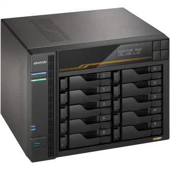 Network Attached Storage, Asustor, Lockerstor 10 Gen3 AS6810T, 10 Bay, Quad-Core 2.3GHz, 16G ECC RAM DDR5