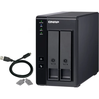 Network Attached Storage QNAP, 2-bay, 3.5-inch