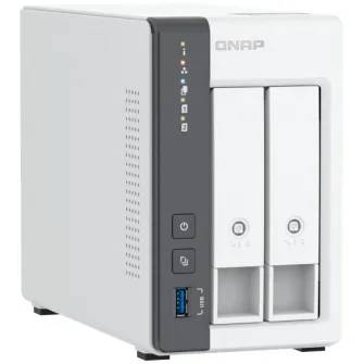 Network Attached Storage QNAP TS-216G cu procesor ARM 4-core Cortex-A55 2GHz, 2-Bay, 4GB, Port 2.5GbE