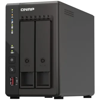 Network Attached Storage Qnap TS-253E cu procesor Intel® Celeron® J6412, 2-bay, 8GB DDR4