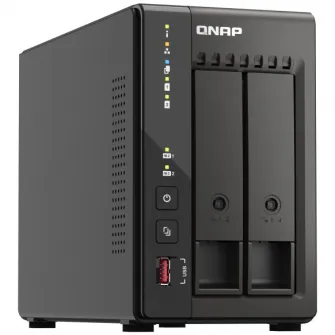 Network Attached Storage Qnap TS-253E cu procesor Intel® Celeron® J6412, 2-bay, 8GB DDR4