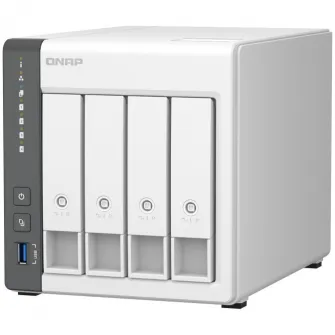 Network Attached Storage Qnap TS-433 cu procesor ARM 4-core Cortex-A55 2GHz, 4-Bay, 4GB DDR4, Port 2.5GbE