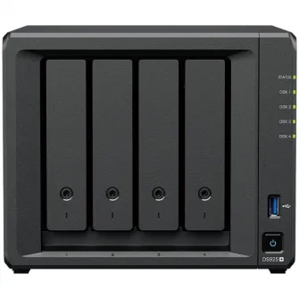 Network Attached Storage Synology DiskStation DS925+ cu procesor AMD Ryzen V1500B, 4-bay, 4GB DDR4