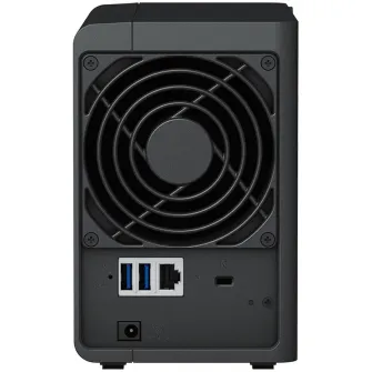 Network Attached Storage Synology DS223 cu procesor Realtek RTD1619B 1.7GHz, 2-Bay, 2GB DDR4