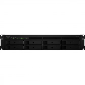 Network Attached Storage Synology RS1221RP+, 8-Bay, Procesor AMD RyzenTM V1500B 2.2GHz, 4GB DDR4