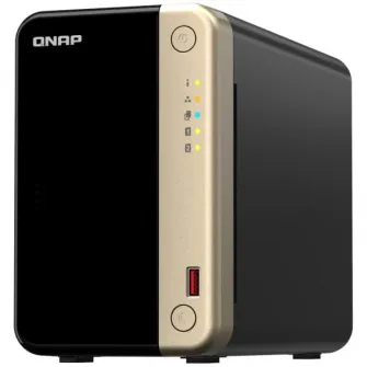 Network Attached Storage TS-264 cu procesor Intel® Celeron® N5095 2.9Ghz, 2-Bay, 8 GB DDR4, 1 port 2.5G, 2 porturi USB 2.0, 2 porturi USB 3.2 Gen 2