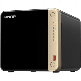 Network Attached Storage TS-464 cu procesor Intel® Celeron® N5095 2.9Ghz, 4-Bay, 8 GB DDR4, 1 port 2.5G, 2 porturi USB 2.0, 2 porturi USB 3.2 Gen 2