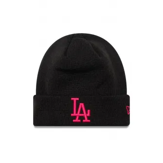 New Era, Caciula cu broderie logo League Essential, Negru, Fucsia, 56-62 CM