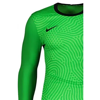 Nike, Bluza slim-fit cu imprimeu si tehnologie Dri-Fit, pentru fotbal, Verde deschis, L