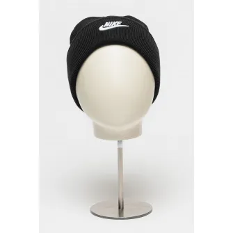 Nike, Caciula cu logo brodata Peak, Negru, 50-55 CM