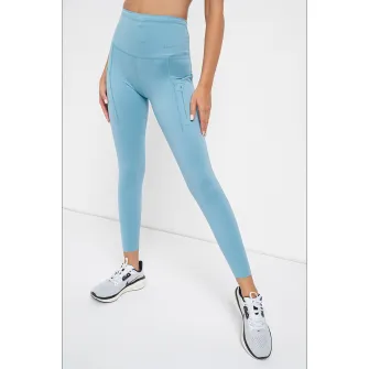 Nike, Colanti cu Dri-FIT pentru antrenament Mallas, Turcoaz, XS