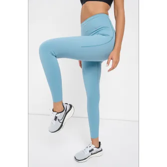 Nike, Colanti cu Dri-FIT pentru antrenament Mallas, Turcoaz, XS