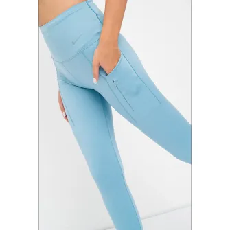 Nike, Colanti cu Dri-FIT pentru antrenament Mallas, Turcoaz, XS