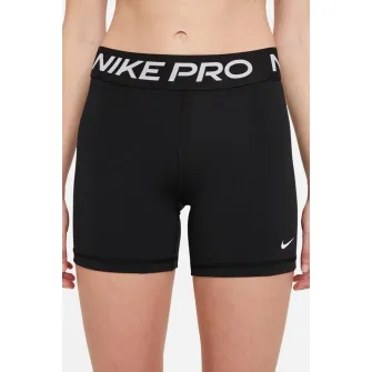 Nike, Colanti scurti cu tehnologie Dri-FIT, pentru fitness Pro 365, Negru, Alb murdar, XL