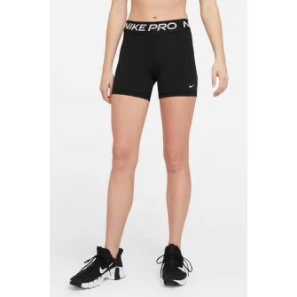 Nike, Colanti scurti cu tehnologie Dri-FIT, pentru fitness Pro 365, Negru, Alb murdar, XL