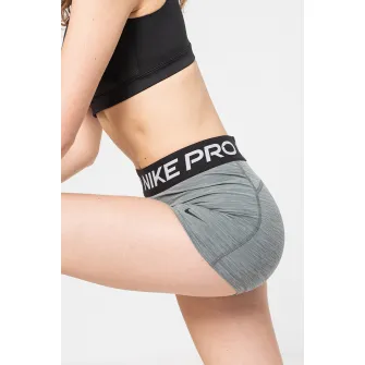Nike, Colanti scurti pentru fitness 365, Verde melange, XL